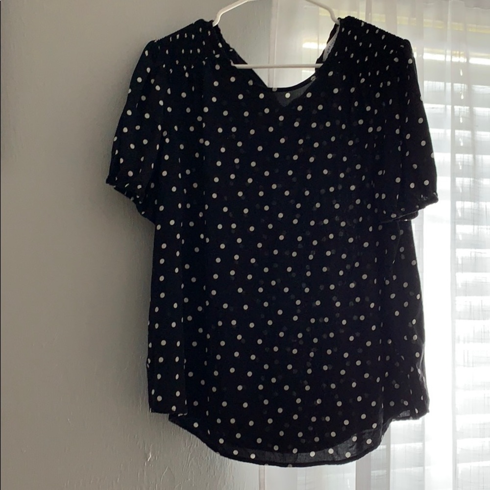 Polka dot shirt